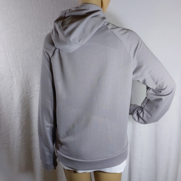 Nike Dri-Fit Gray Hoodie Jacket Boys Size XL - Picture 5 of 8